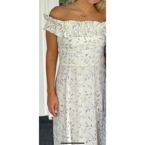 Reformation Izabel Dress (size 8, color Laurel)